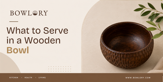 Wooden Serving Bowl